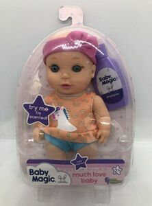 New Baby Magic Much Love Baby Scented New Adventures Doll Set~RARE!!!